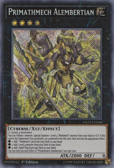 Primathmech Alembertian (Secret Rare) [MYFI-EN040-SeR]