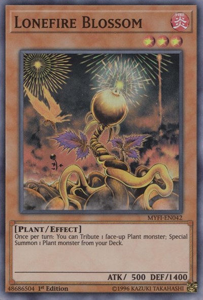 Lonefire Blossom (Super Rare) [MYFI-EN042-SuR]