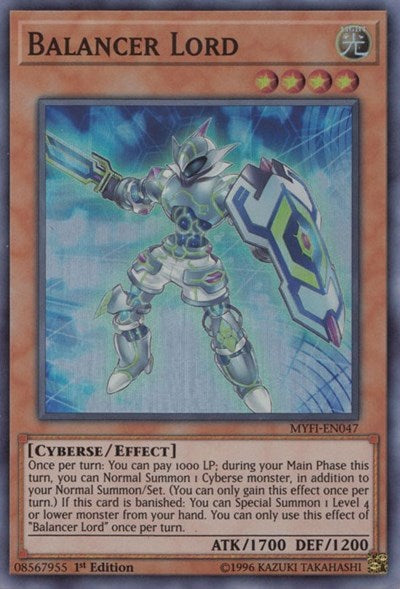 Balancer Lord (Super Rare) [MYFI-EN047-SuR]