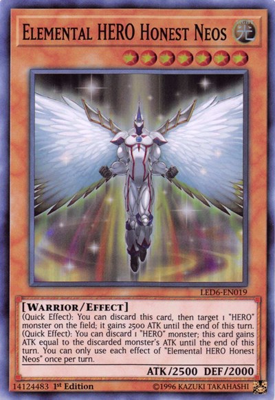 Elemental HERO Honest Neos (Super Rare) [LED6-EN019-SuR]