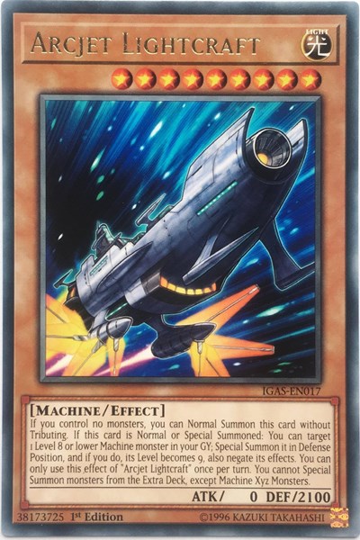 Arcjet Lightcraft (Rare) [IGAS-EN017-R]