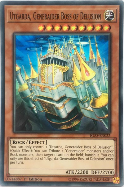 Utgarda, Generaider Boss of Delusion (Super Rare) [IGAS-EN022-SuR]