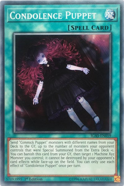 Condolence Puppet (Common) [IGAS-EN059-C]