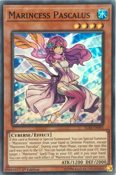 Marincess Pascalus (Super Rare) [IGAS-EN093-SuR]