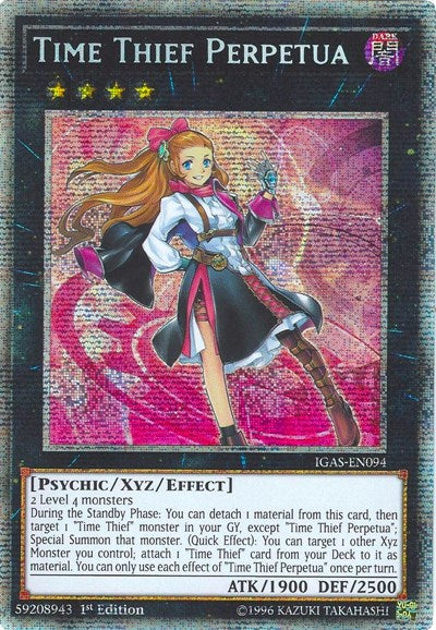 Time Thief Perpetua (Starlight Rare) [IGAS-EN094-StR]