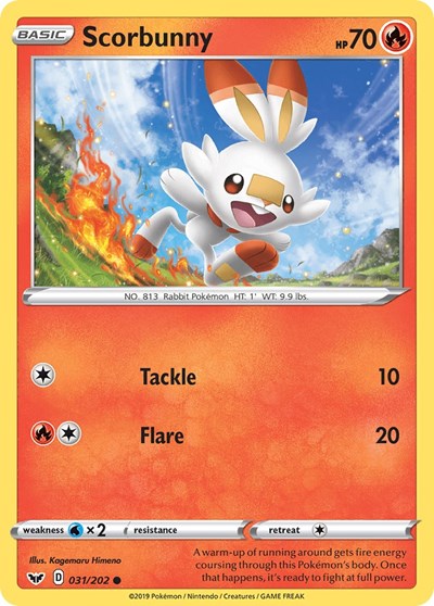 Scorbunny - 031/202 (Common) [SSH-031-C]