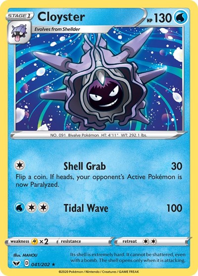 Cloyster - 041/202 (Rare) [SSH-041-R]