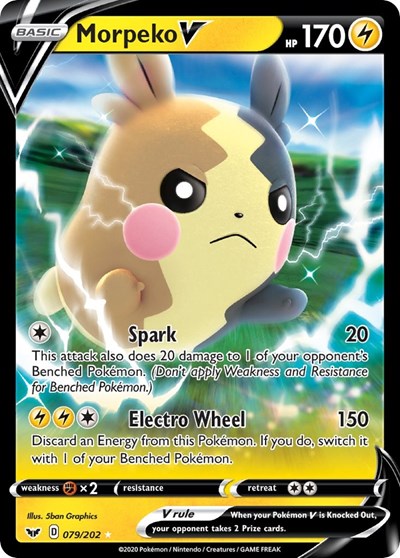 Morpeko V - 079/202 (Ultra Rare) [SSH-079-UR]