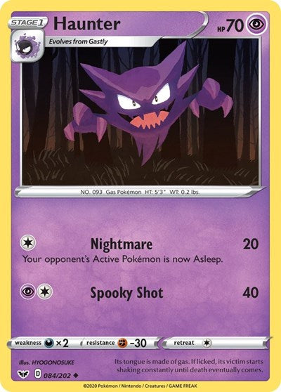 Haunter - 084/202 (Uncommon) [SSH-084-U]