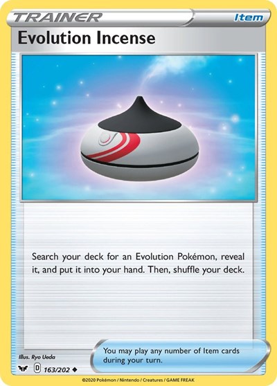 Evolution Incense - 163/202 (Uncommon) [SSH-163-U]