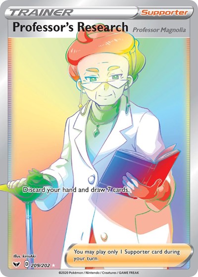 Professor's Research - 209/202 (Secret Rare) [SSH-209-SR]