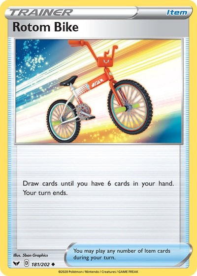 Rotom Bike - 181/202 (Uncommon) [SSH-181-U]