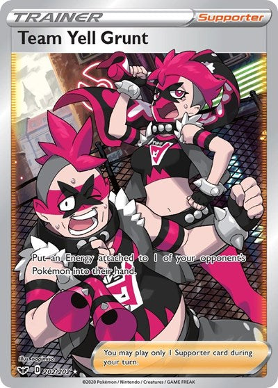 Team Yell Grunt - 202/202 (Ultra Rare) [SSH-202-UR]