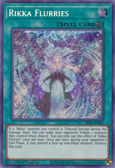 Rikka Flurries (Secret Rare) [SESL-EN024-SeR]