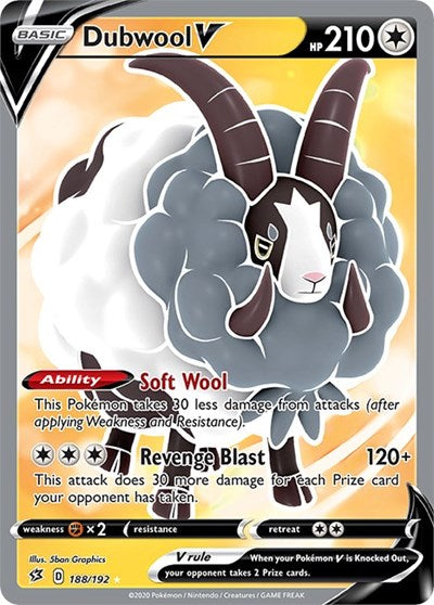 Dubwool V - 188/192 (Ultra Rare) [RCL-188-UR]