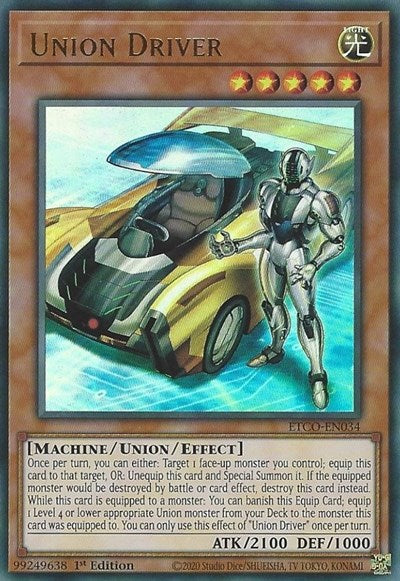 Union Driver (Ultra Rare) [ETCO-EN034-UR]