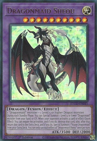 Dragonmaid Sheou (Ultra Rare) [ETCO-EN041-UR]