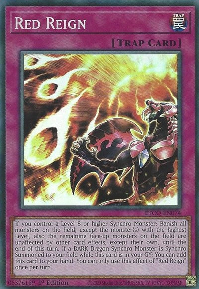 Red Reign (Super Rare) [ETCO-EN074-SuR]