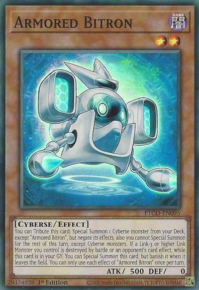 Armored Bitron (Super Rare) [ETCO-EN095-SuR]