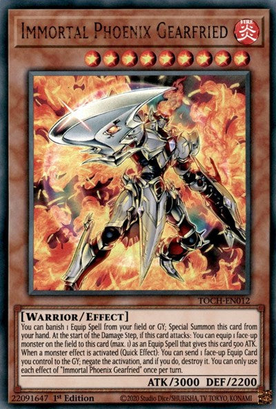 Immortal Phoenix Gearfried (Ultra Rare) [TOCH-EN012-UR]