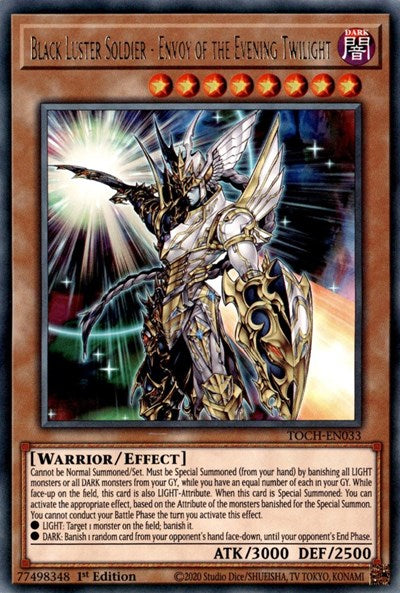 Black Luster Soldier - Envoy of the Evening Twilight (Rare) [TOCH-EN033-R]