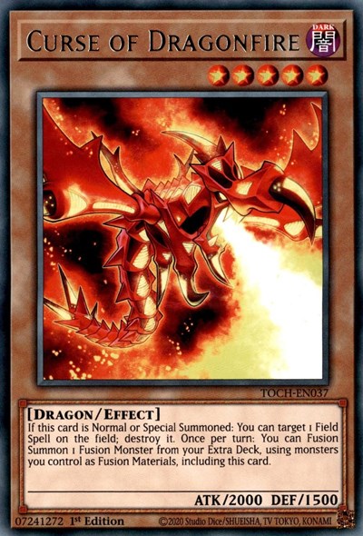 Curse of Dragonfire (Rare) [TOCH-EN037-R]