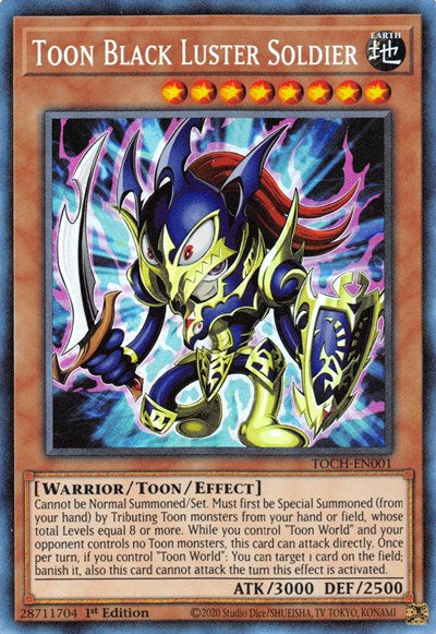 Toon Black Luster Soldier (Collector's Rare) [TOCH-EN001-CR]