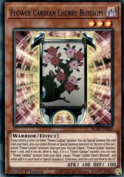 Flower Cardian Cherry Blossom (Ultra Rare) [BLAR-EN029-UR]