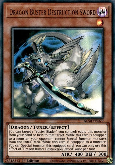 Dragon Buster Destruction Sword (Ultra Rare) [BLAR-EN079-UR]