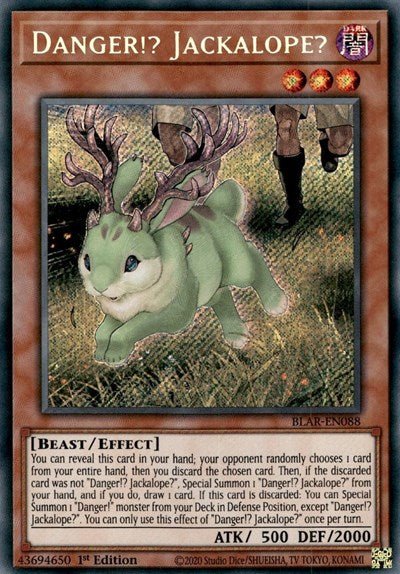 Danger!? Jackalope? (Secret Rare) [BLAR-EN088-SeR]