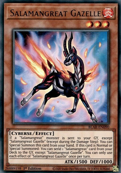 Salamangreat Gazelle (Ultra Rare) [BLAR-EN090-UR]