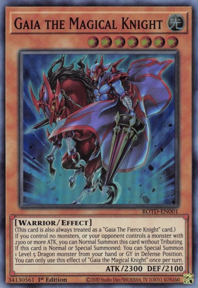 Gaia the Magical Knight (Super Rare) [ROTD-EN001-SuR]