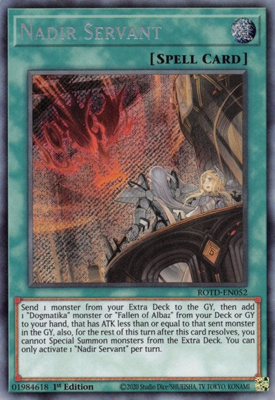 Nadir Servant (Secret Rare) [ROTD-EN052-SeR]