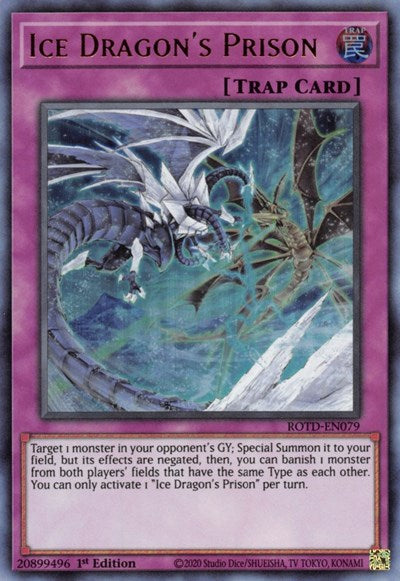 Ice Dragon's Prison (Ultra Rare) [ROTD-EN079-UR]