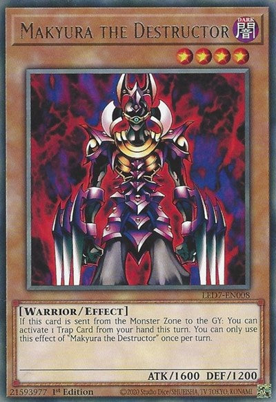 Makyura the Destructor (Rare) [LED7-EN008-R]