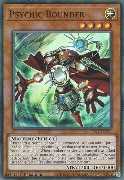 Psychic Bounder (Super Rare) [LED7-EN032-SuR]