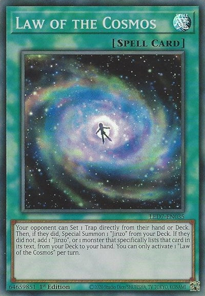 Law of the Cosmos (Super Rare) [LED7-EN035-SuR]