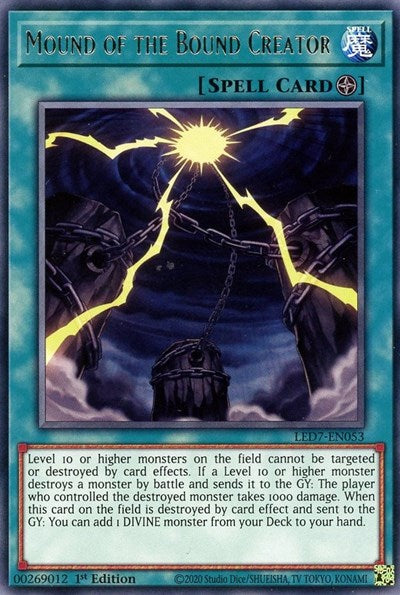 Mound of the Bound Creator (Rare) [LED7-EN053-R]