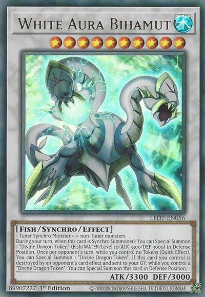 White Aura Bihamut (Ultra Rare) [LED7-EN056-UR]