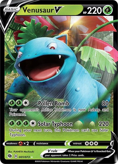 Venusaur V - 01/73 (Ultra Rare) [CPA-01-UR]