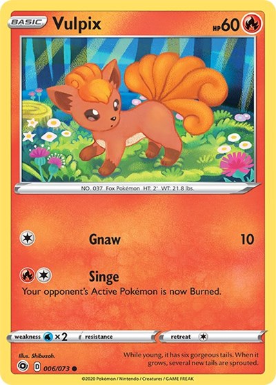 Vulpix - 06/73 (Common) [CPA-06-C]