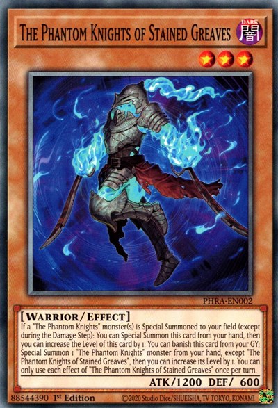 The Phantom Knights of Stained Greaves (Common) [PHRA-EN002-C]