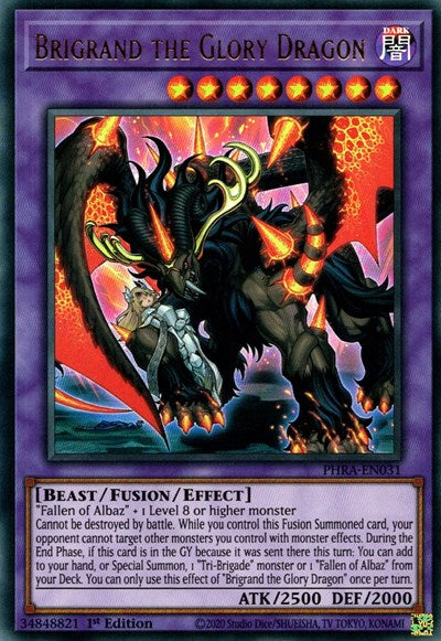 Brigrand the Glory Dragon (Ultra Rare) [PHRA-EN031-UR]