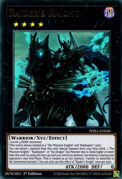 Raider's Knight (Ultra Rare) [PHRA-EN040-UR]