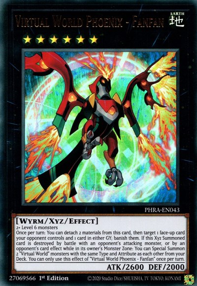 Virtual World Phoenix - Fanfan (Ultra Rare) [PHRA-EN043-UR]