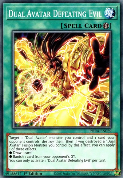 Dual Avatar Defeating Evil (Common) [PHRA-EN059-C]