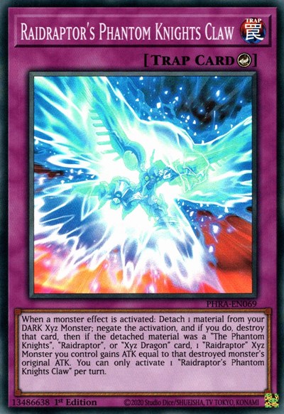 Raidraptor's Phantom Knights Claw (Super Rare) [PHRA-EN069-SuR]