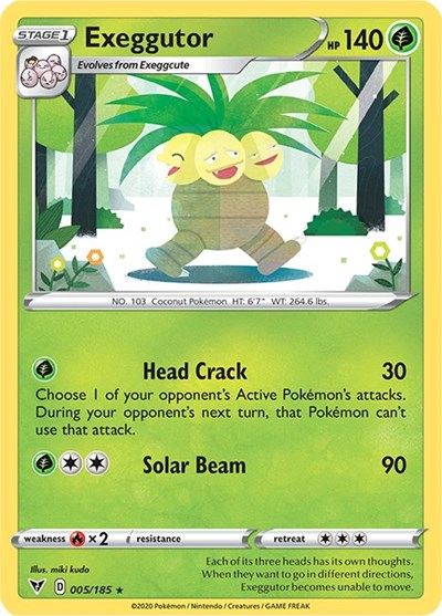 Exeggutor - 005/185 (Rare) [VIV-005-R]