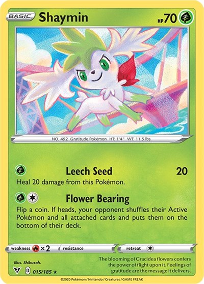 Shaymin - 015/185 (Holo Rare) [VIV-015-HR]