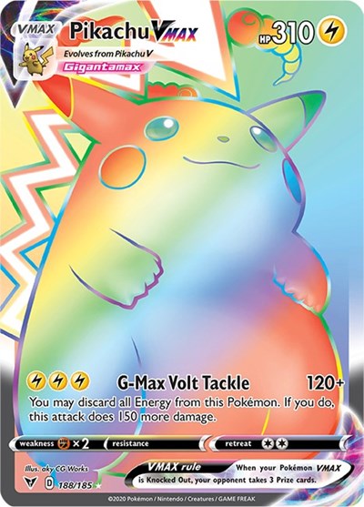 Pikachu VMAX - 188/185 (Secret Rare) [VIV-188-SR]